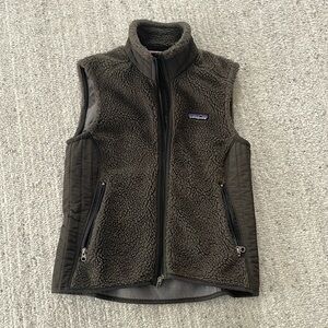 Brown Patagonia Synchilla Fleece Vest